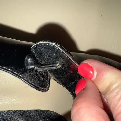 Array Women's Black Mary Jane Block Heel Pumps Size 8.5N