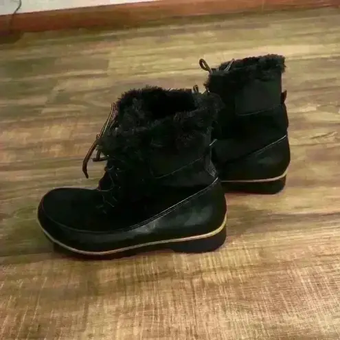 Jambu JBU by  Brunswick Weather Ready Mid Calf Boot Black Sz 9‎