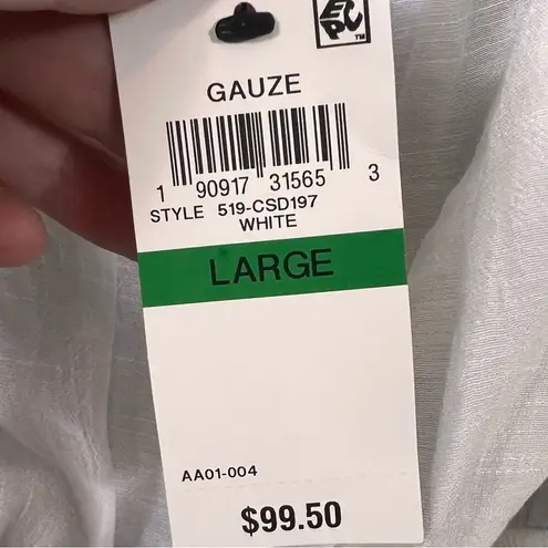 Thalia Sodi White Off The Shoulder Gauze Fit Flare Dress