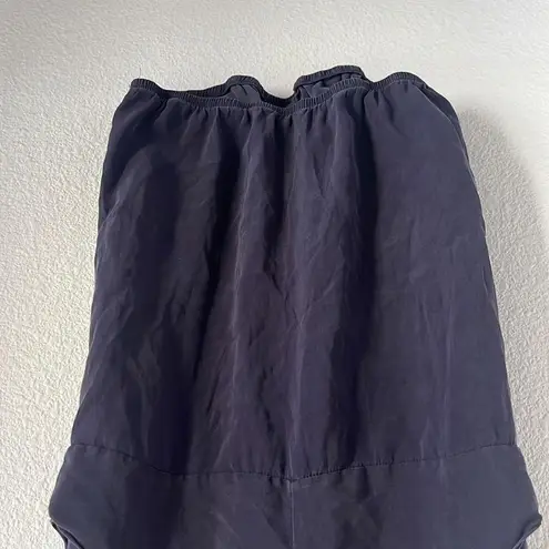 Ramy Brook 100% Silk Purple V Neck Blouse Medium