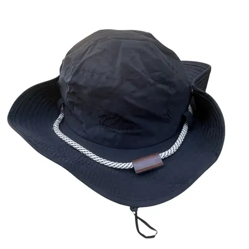 Travellers Safari Boonie Bucket Hat Side Snap Sun Packable Cruise Beach Holiday Black