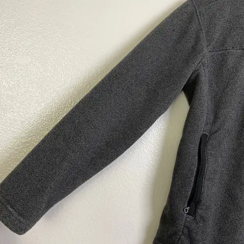 Patagonia  Synchilla Polar Basin Jacket Womens Small Gray Fleece Full Zip Outdoor