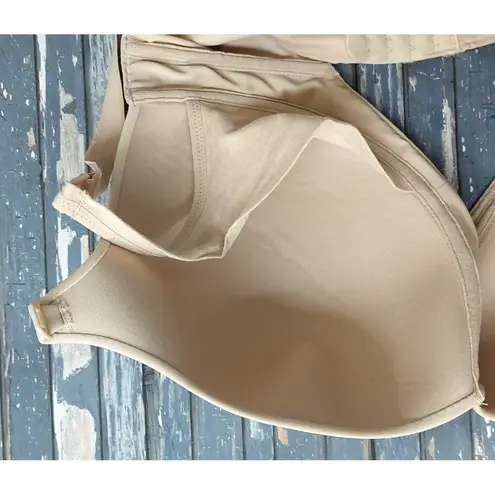 Motherhood Intimates Size 38DD Solid Beige Nude Clip