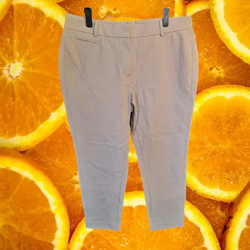 White House | Black Market  Tan Slim Ankle Pants Size‎ 10R
