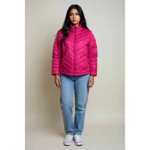 Columbia  Omni-Heat Pink Chevron Puffer Jacket XL Women’s Winter Coat