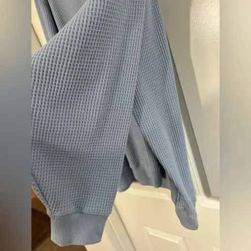 Aerie  The Sweat Waffle Crew Neck Sweatshirt