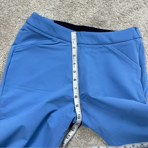 Peter Millar Crown Sports Women’s Dynamite Technical Golf Pants Pull On Blue 2