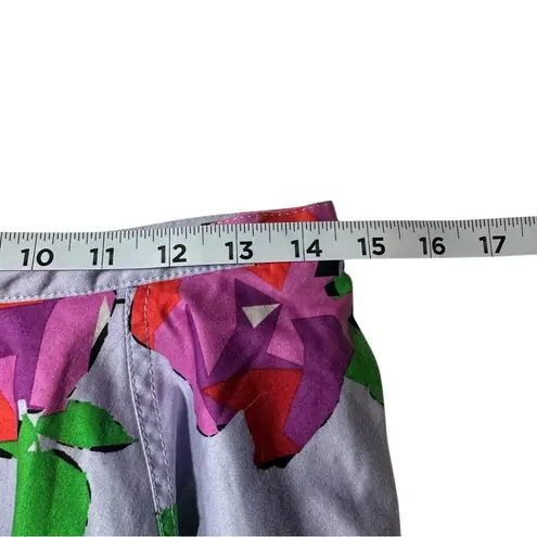 Topshop  Purple Tulip Cut Floral Bubble Skirt Purple Red Pink Flowers medium