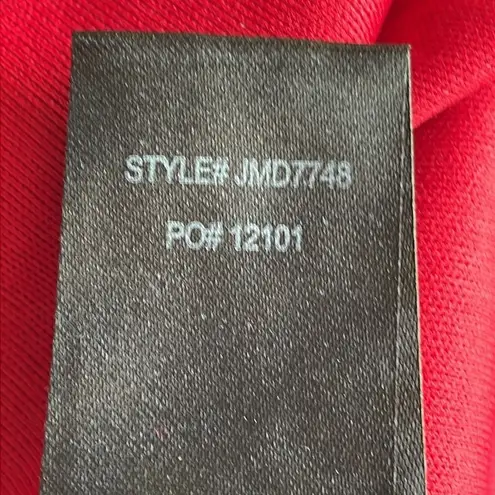 Lulus  Real Life Dream Berry Red Lace Midi Dress