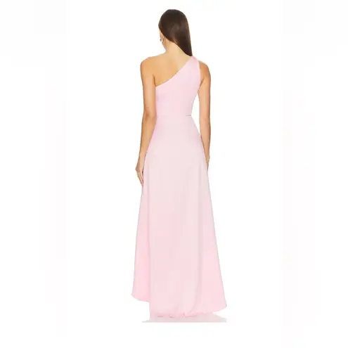 Elliatt ‎ Biarritz Gown maxi one shoulder pink Small NWT!