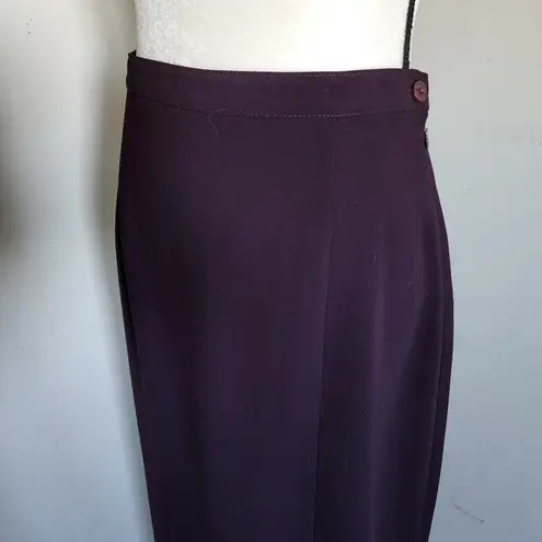 Modern Elements Dark Purple Jewel Tone Maxi Skirt Size 12