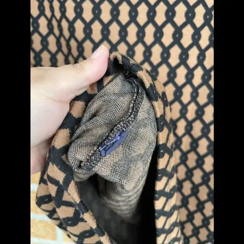 Vivienne Tam Shift Geometric Chain Print Dress size 2