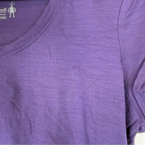 Smartwool Purple T Shirt Merino Wool Women's Size Small