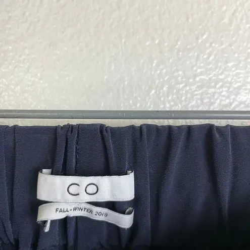 CO Collection Womens Pants Small Blue Pull On Elastic Pockets Japanese Fabric