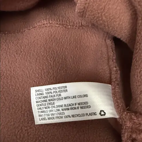 JoyLab  Cozy Half Zip Sherpa‎ Pullover Size Small EUC Pockets