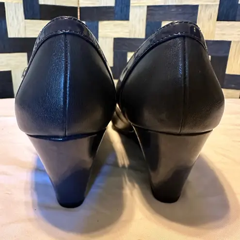 Life Stride dreams wedge 9W new navy blue