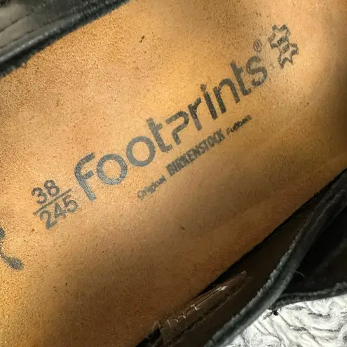 Footprints by Birkentock Pittsburgh Mary Jane Black Leather Shoes Women's 38 Size 7