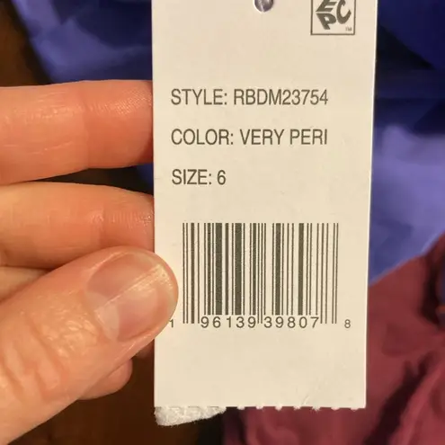 Bleu Rod Beattie NWT blue rod Beattie in periwinkle one piece swim suit sz 6