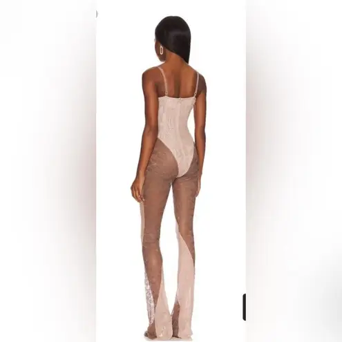 Poster Girl NWT The Jasmine Jumpsuit Marlboro Light Brown, size S