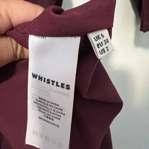 WHISTLES Izzey Bodycon Dress size 2