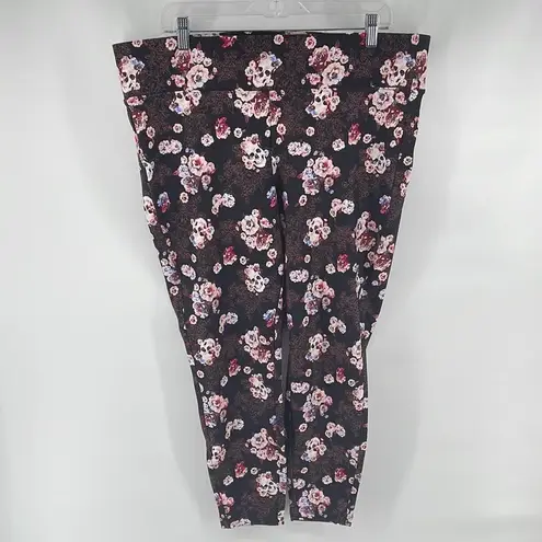 DL1961 TORRID pixie pant pants luxe ponte floral skull leggings NEW NWT 2 2x 18 20