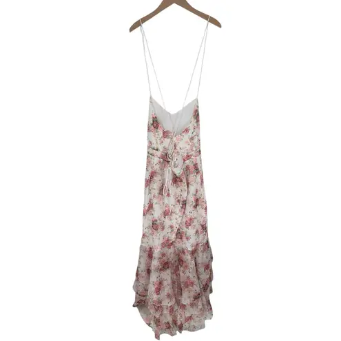 Velvi Greta Maxi Dress in White Floral size 12 Lace