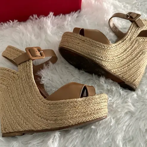 Valentino Garavani Authentic  espadrilles wedges shoes sz 35