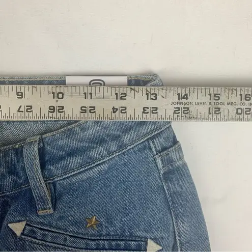 Rock N Roll Denim size 26 trouser new wide leg high rise jeans western riding Blue