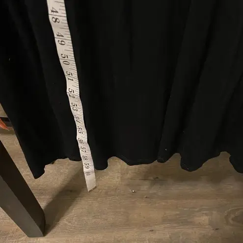 Pinkblush Black Short Sleeve Maternity Maxi Dress Size M