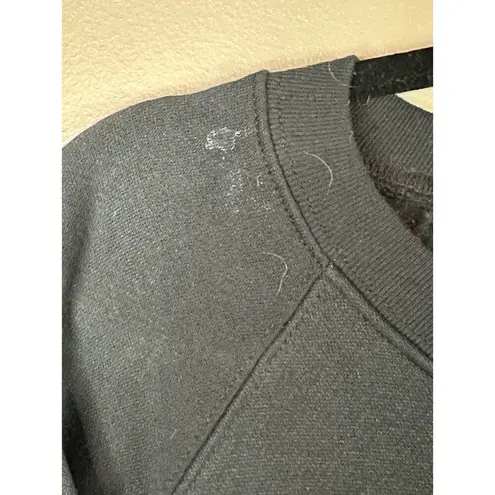 Vintage Capital Black Bermuda Anchor Long Sleeve Embroidered Sweatshirt Size XL