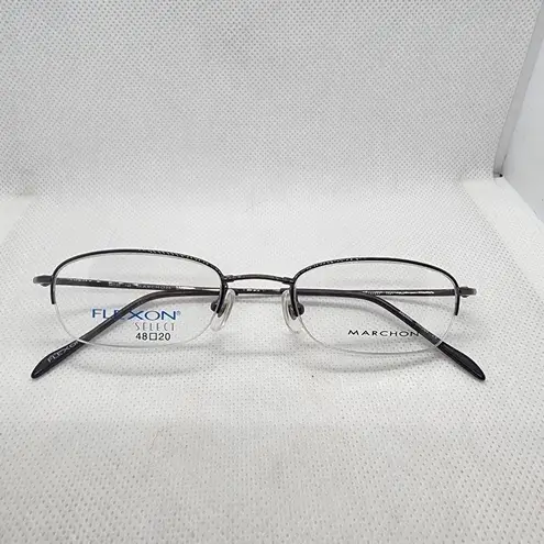 NWOT Marchon Flexon Select Java Brown Prescription Glasses Frames - Image 2
