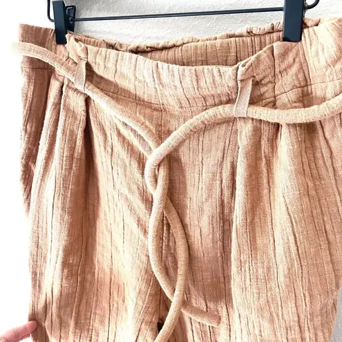 Free People  Suits You Set Pants Orange Tan Size S OB1143404