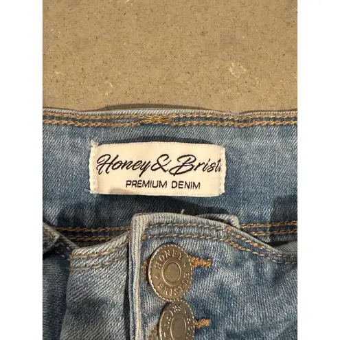 Honey & Brist Premium Denim Light Wash Skinny Jeans Women's Size 8P Blue