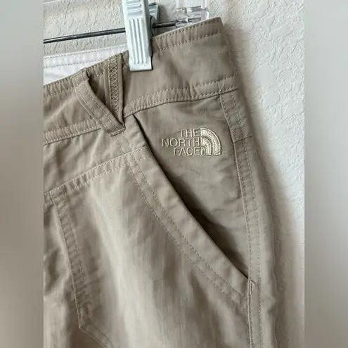 The North Face  Beige Hiking Shorts Size 4