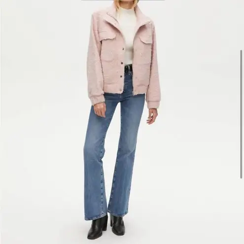 Michael Stars Leti Jacket In Rose XS