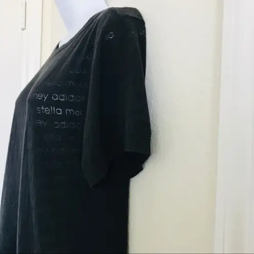 Adidas by Stella McCartney S The Cool Tee Black Short Sleeve top