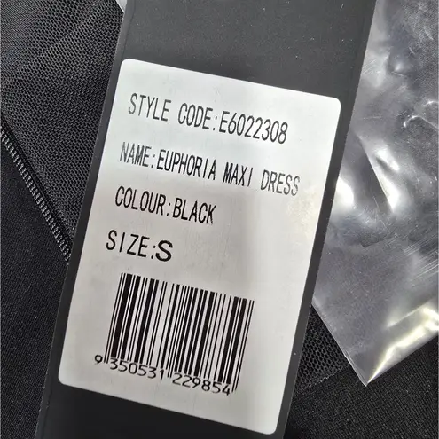 Elliatt Euphoria Maxi Dress in Black Small