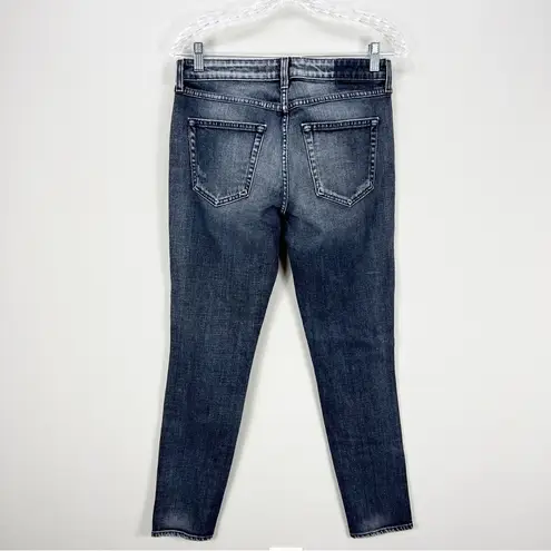 AMO Stix Vixen Destroy Distressed Gray Jeans Revolve Size 28 Black