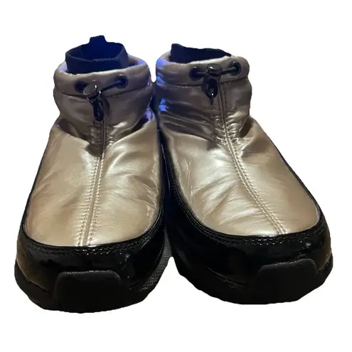 Sporto Eco System Tracy Waterproof Champagne & Black Snow Ankle Boots Women's 8