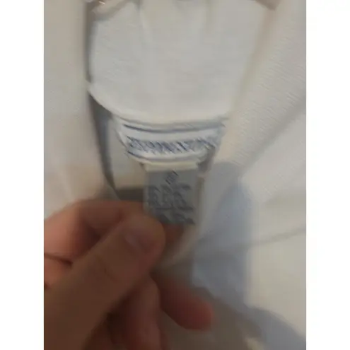 Steppingstone White Turtleneck Shirt, Women's Small Top, Long Sleeve, Vtg USA