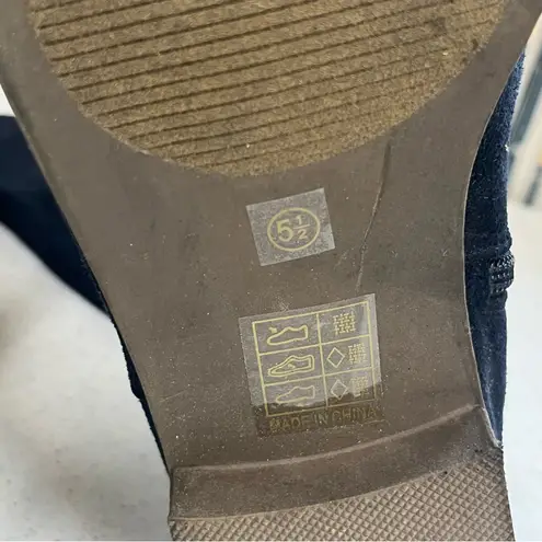 Journee Collection NWOT  navy blue extra wide calf boots