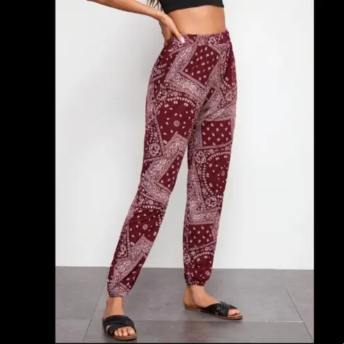 Boutique NEW Boho Bandana Joggers