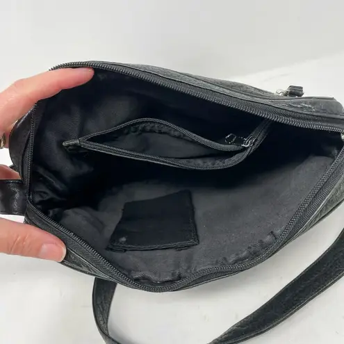 Sylvain Lefebvre Black Leather Purse Crossbody Bag *READ*
