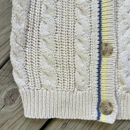 American Eagle  Women's Beige Button Front Sweater Vest Size XS