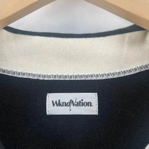 WKND NATION Sweatshirt Size Small Pullover HomeworkSocial Comfort Work Wear