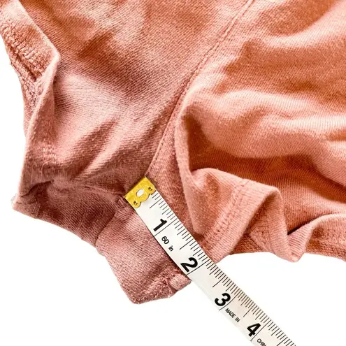 Vuori Sunnyside Pull On Cotton Drawstring Relaxed Mini Shorts Burnt Clay Large