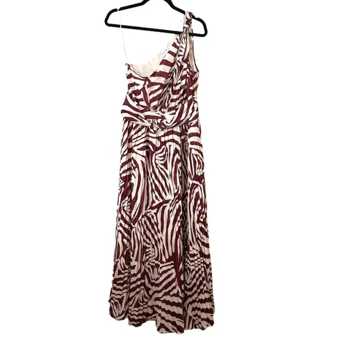 Saylor Millicent One Shoulder Maxi Dress Sz Large