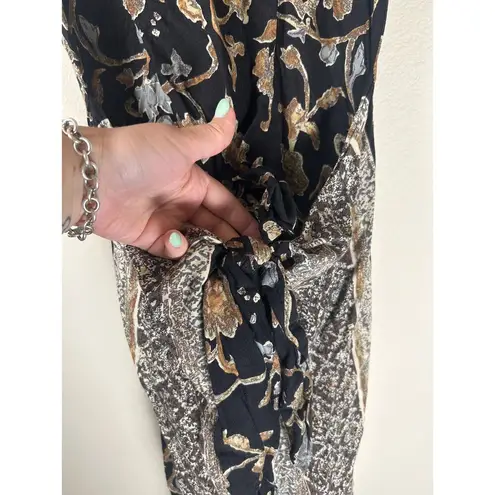 All that jazz Vintage 90's Dress Maxi Floral Short Sleeve A Chorus Line Dress