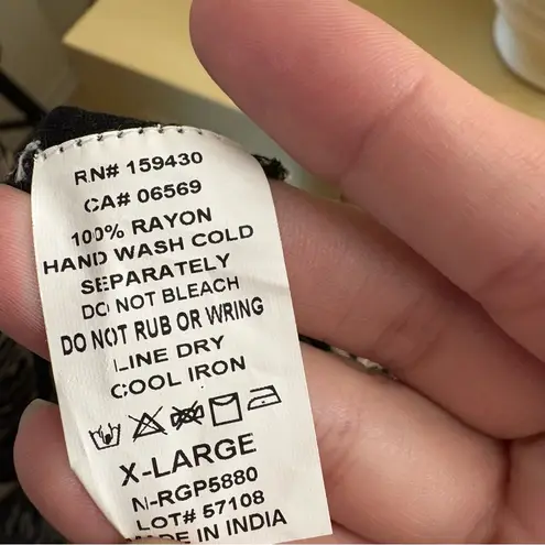 Elan Women's Halter Neck Cover-Up Maxi Dress Tropical Print Size XL NWT