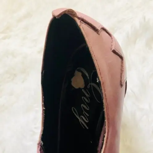 Envy Ankle Bootie 10 Western Style Leather Crushin Mauve Cowgirl Southern